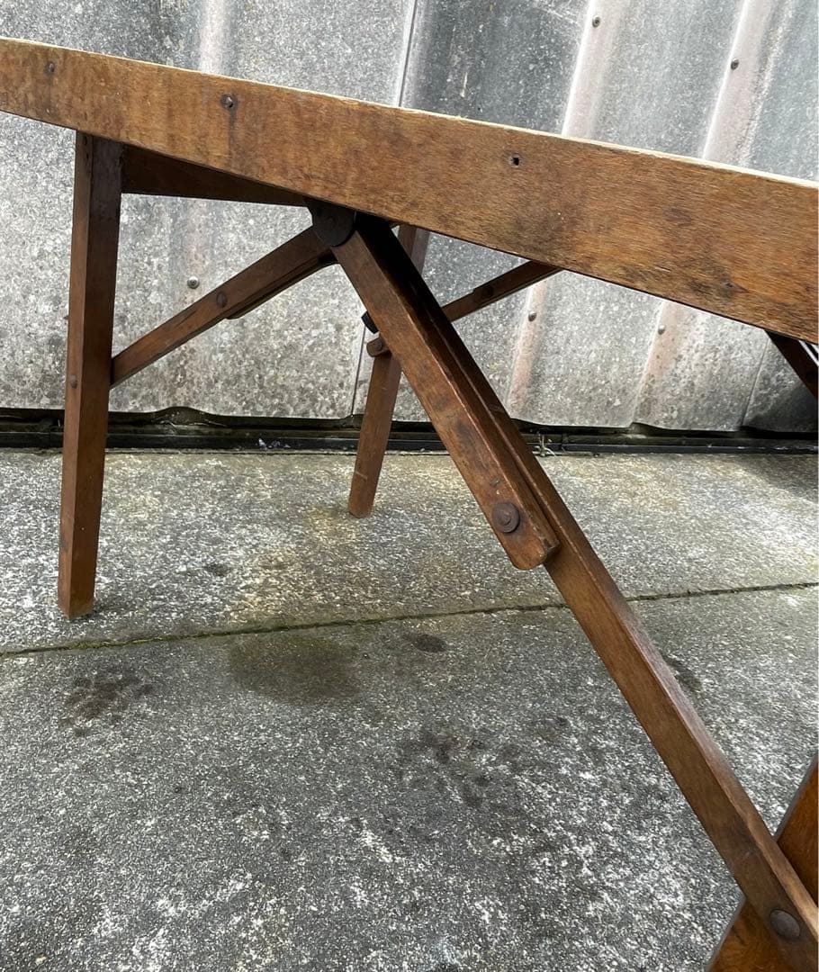 稀少/ビンテージ/USA製/フォールディングテーブル/テーブル/折りたたみ