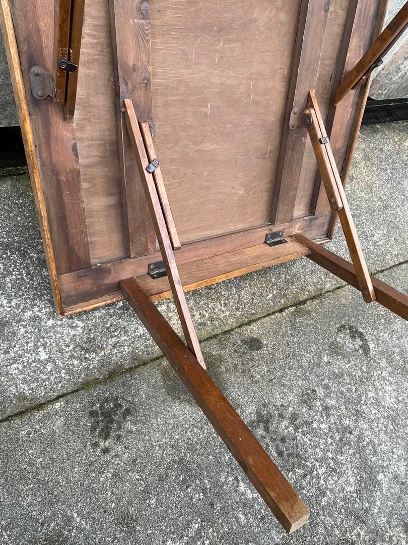 稀少/ビンテージ/USA製/フォールディングテーブル/テーブル/折りたたみ