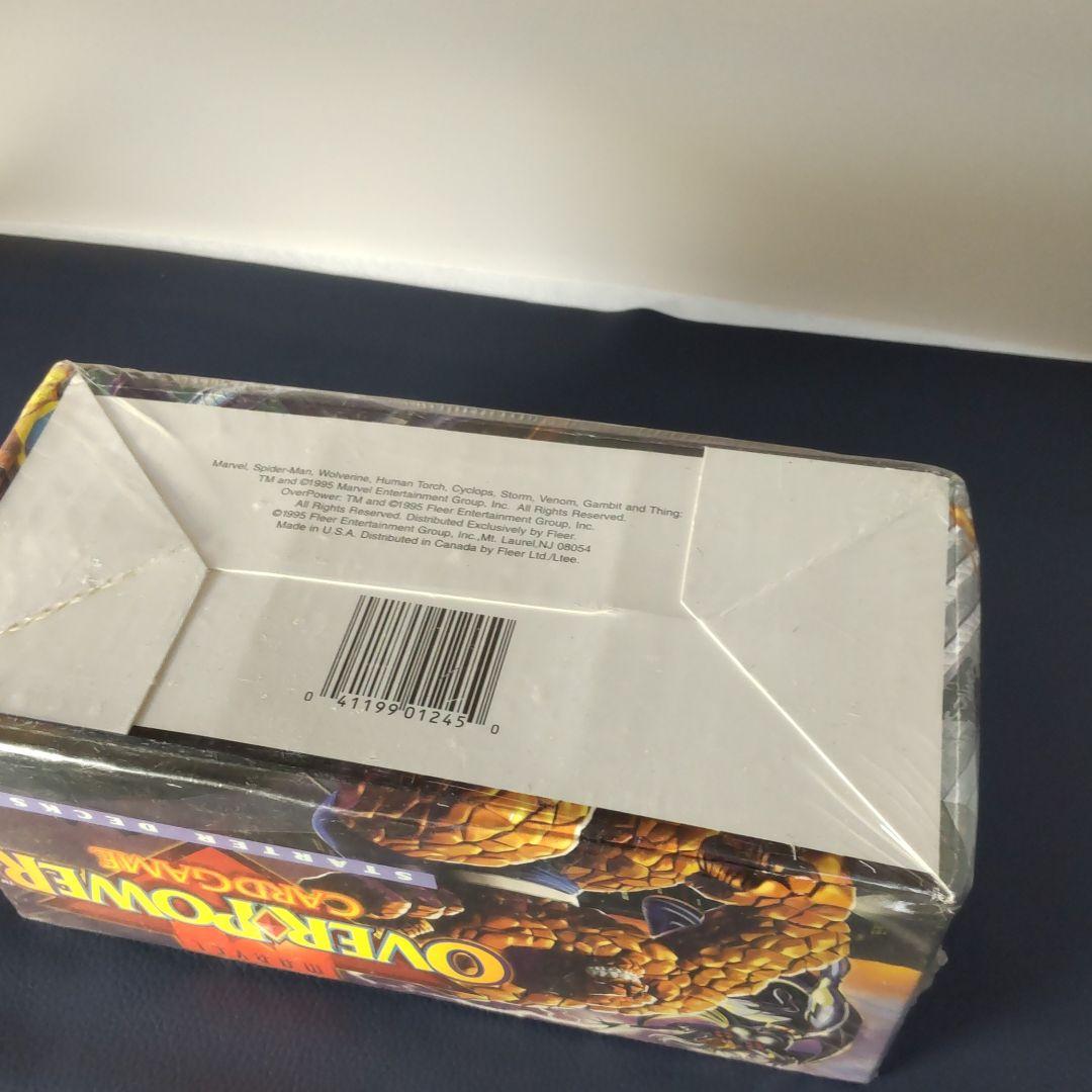 OVERPOWER MARVELカード ゲーム 1995年物