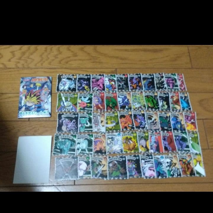 遊戯王　トップ　シール　ガム　東映　初期　バンダイ　フルコンプリート　昔　初代