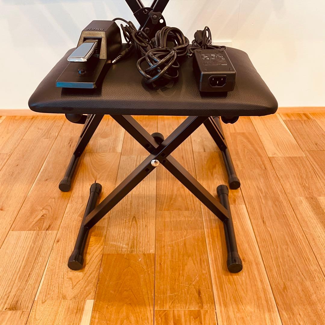 希少 KORG M50-73 シンセサイザー キーボード 台 フットペダル