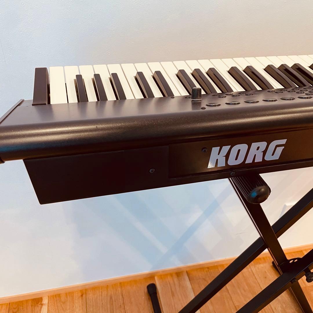 希少 KORG M50-73 シンセサイザー キーボード 台 フットペダル