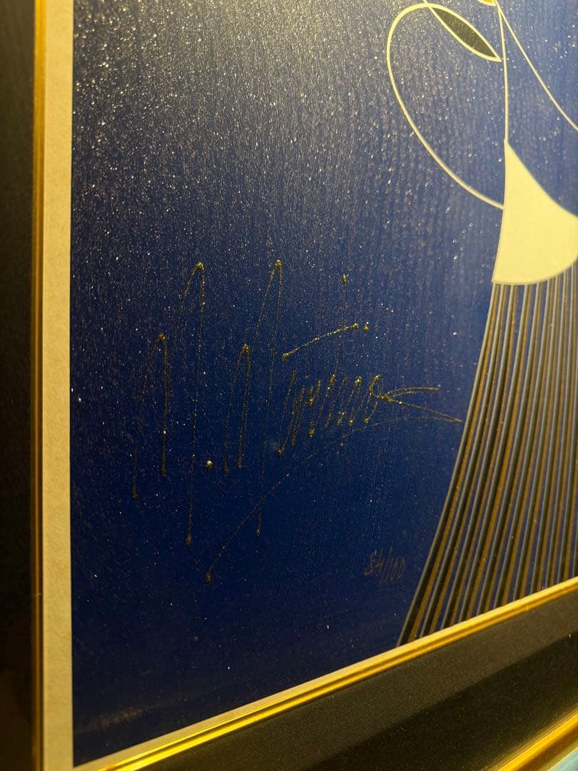 MartirosManoukian【憂鬱な二人】mixed media100限定