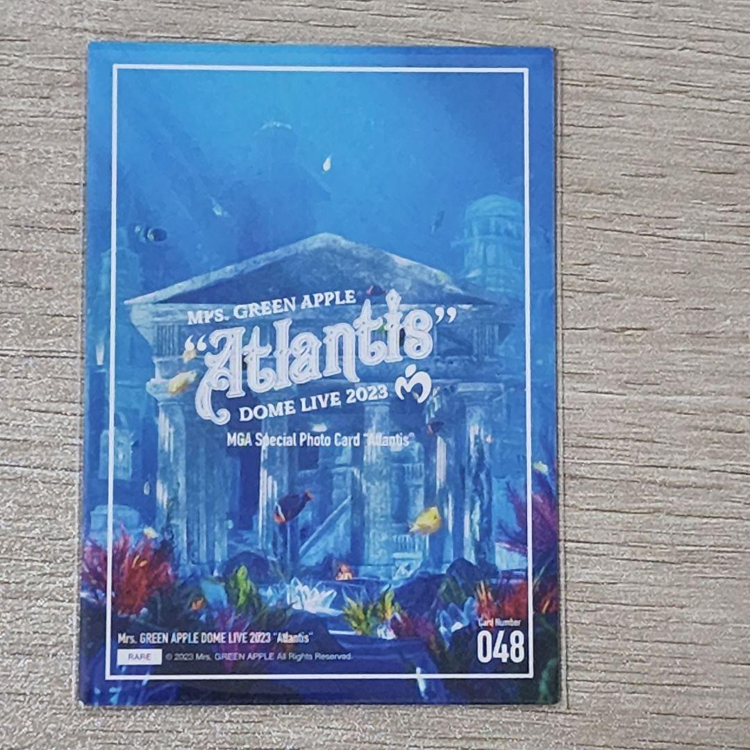 Mrs. GREEN APPLE 大森元貴 アトランティス フォトカ　レア