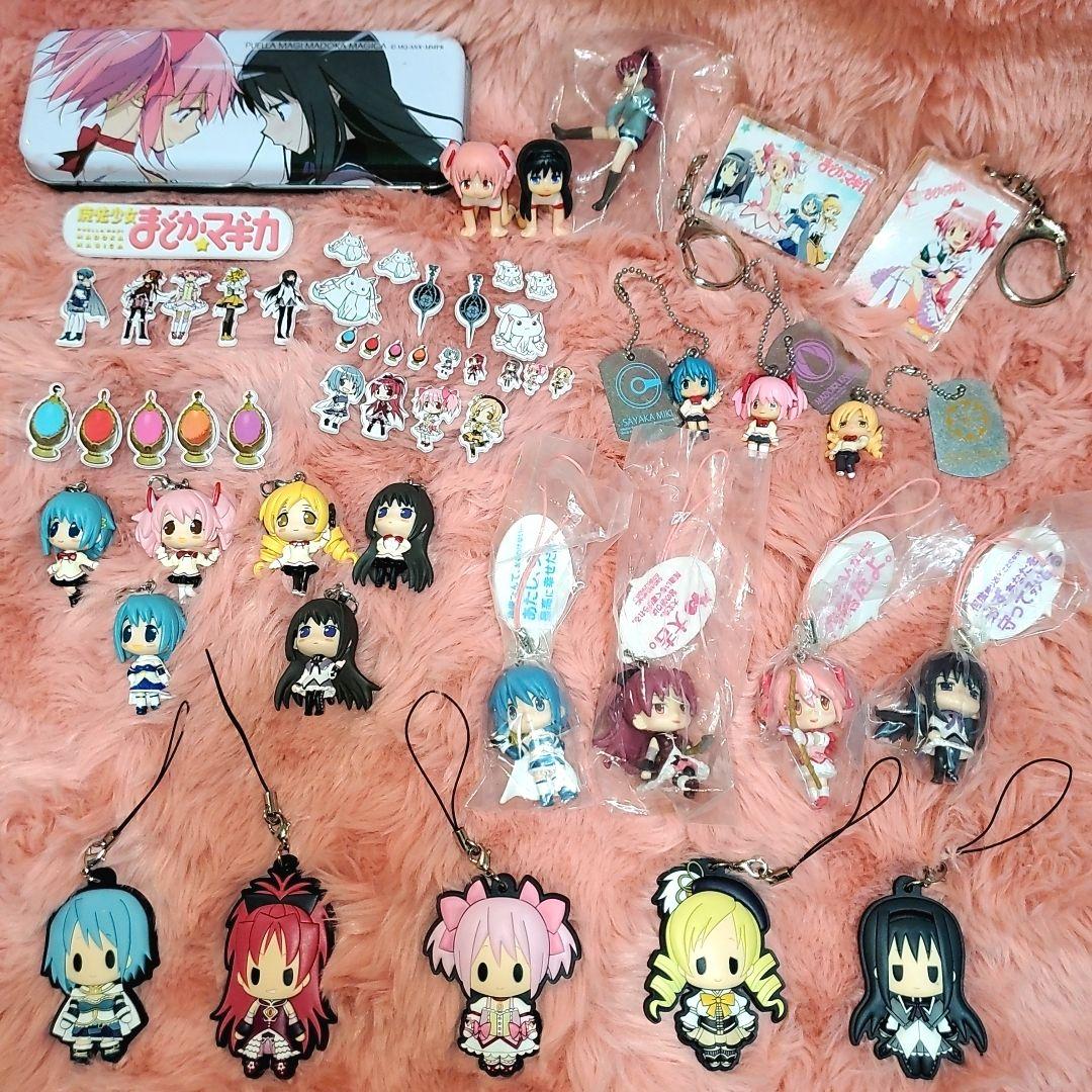 魔法少女まどか☆マギカ フィギュアマスコット ストラップ 25点 まとめ売り