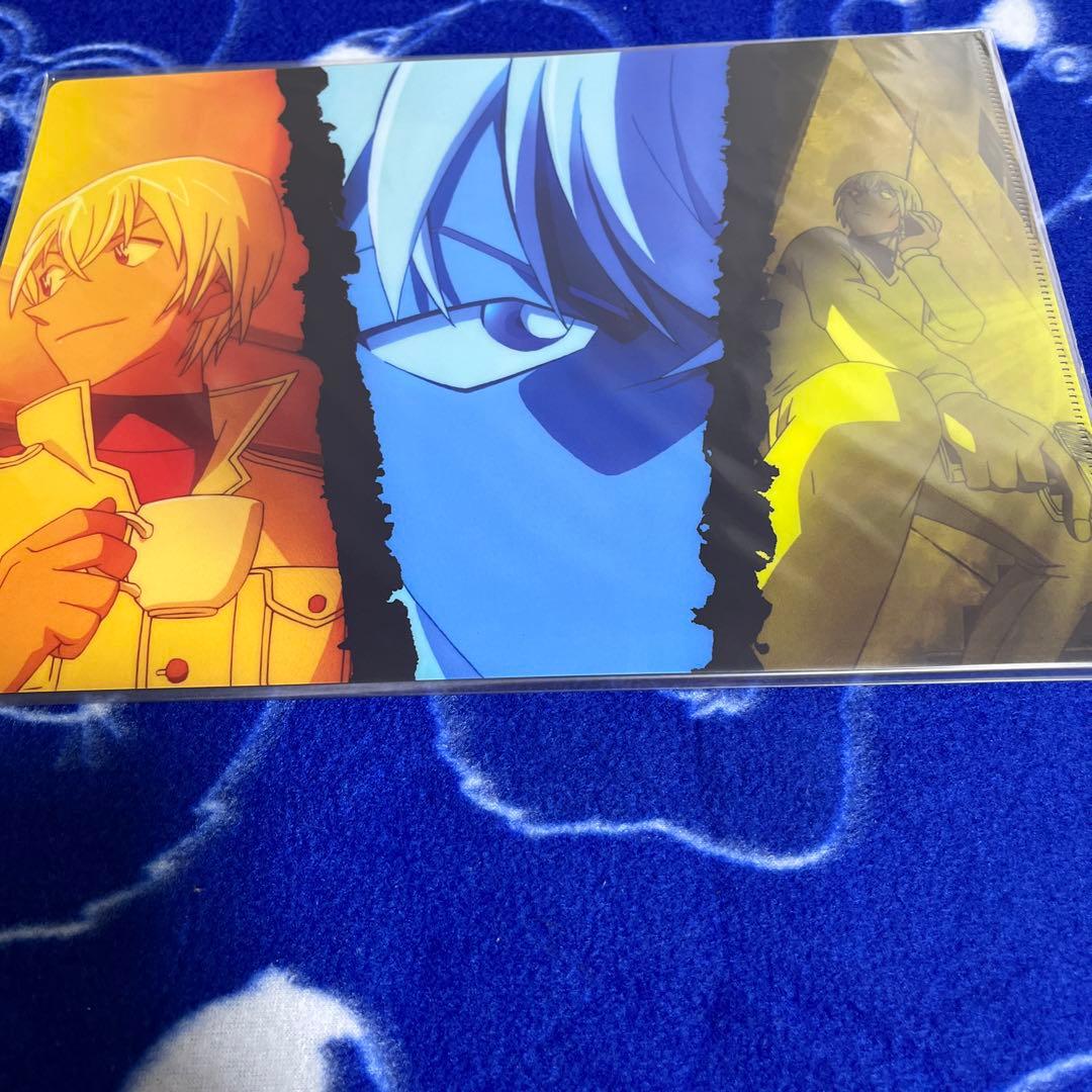 名探偵コナン　ゼロの執行人　クリアファイル　青山剛昌　サンデー　バーボン