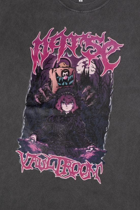 トップス vaultroom nqrse DEVIL TEE / CHARCOAL