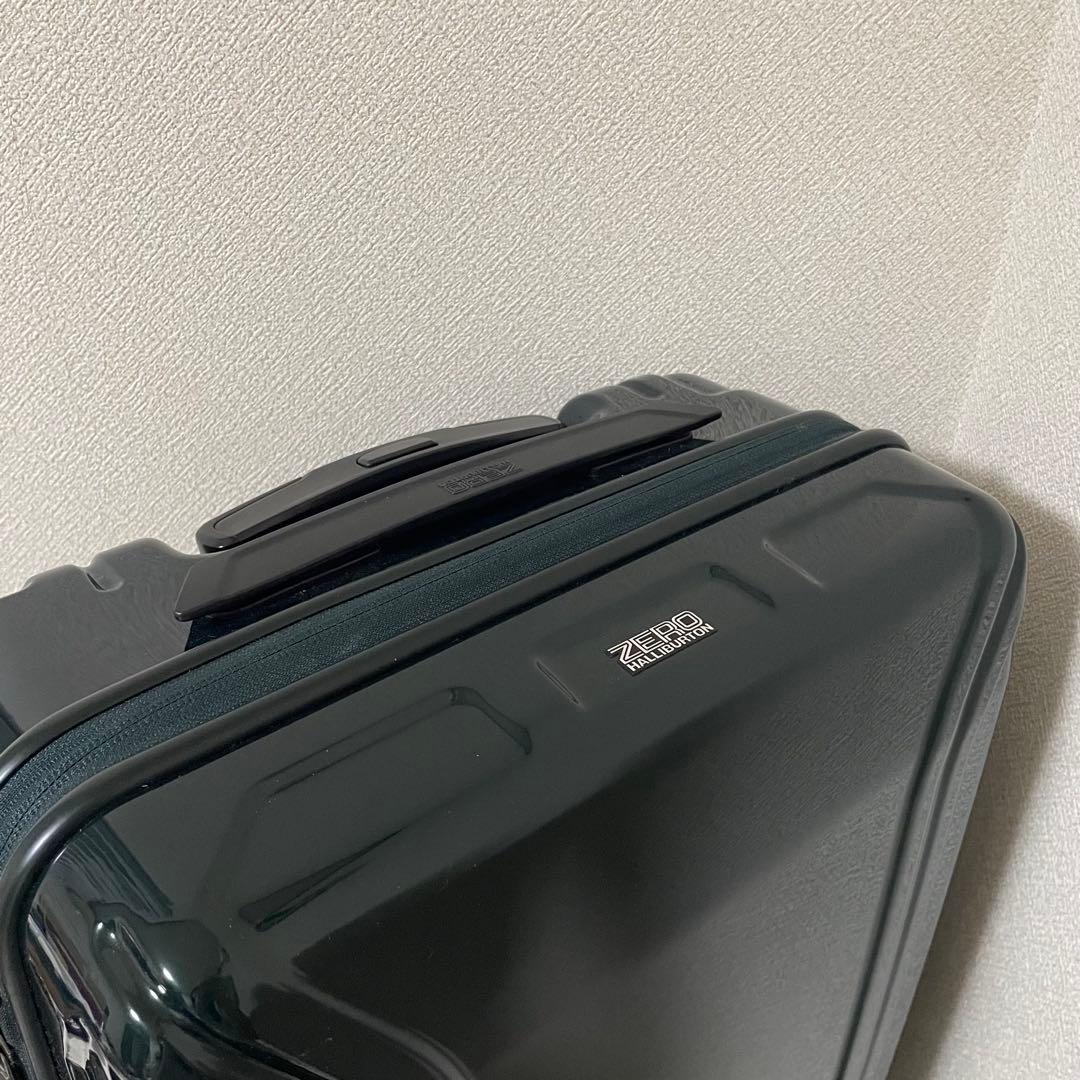 ZERO HALLIBURTON 小型キャリーケース ダークグリーン