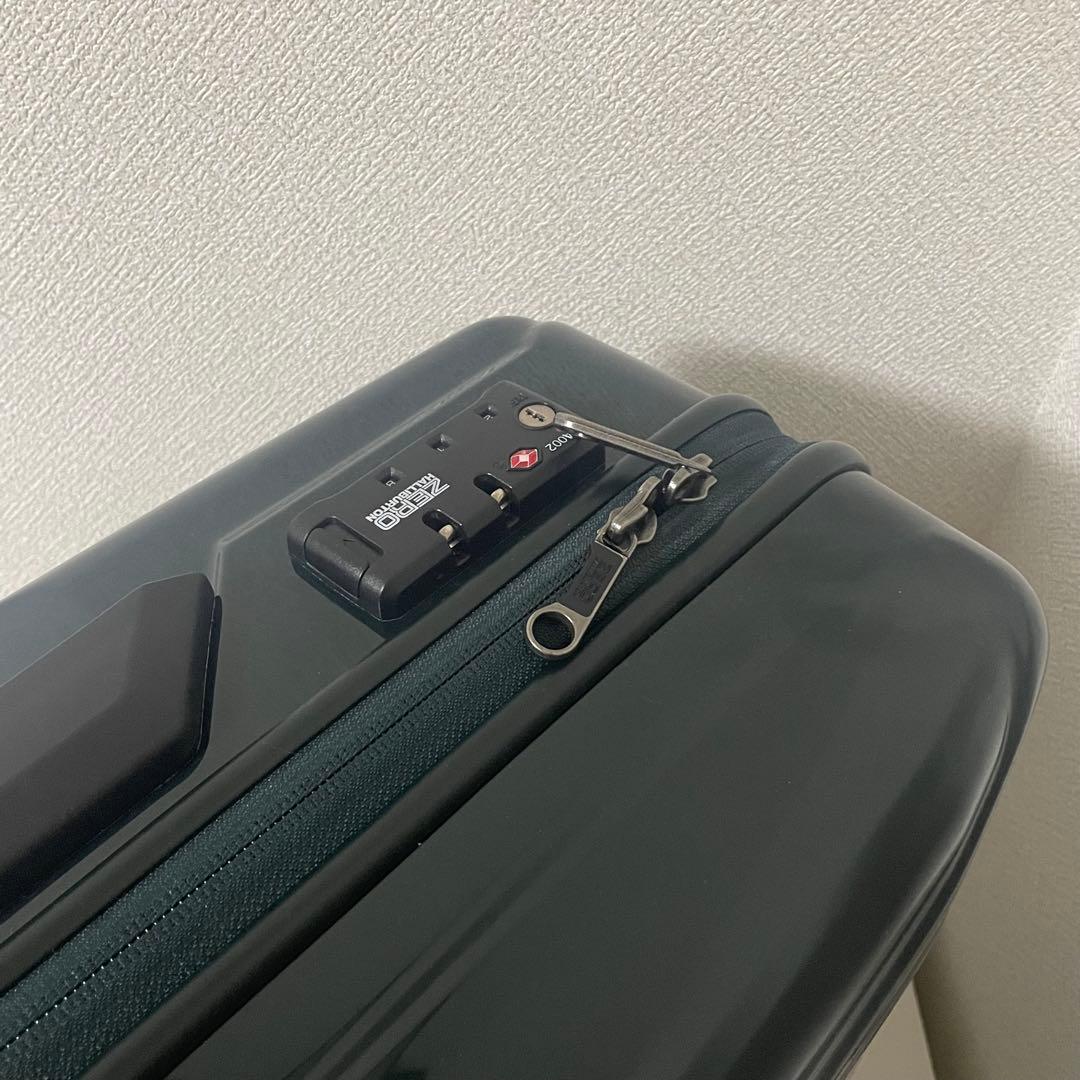 ZERO HALLIBURTON 小型キャリーケース ダークグリーン