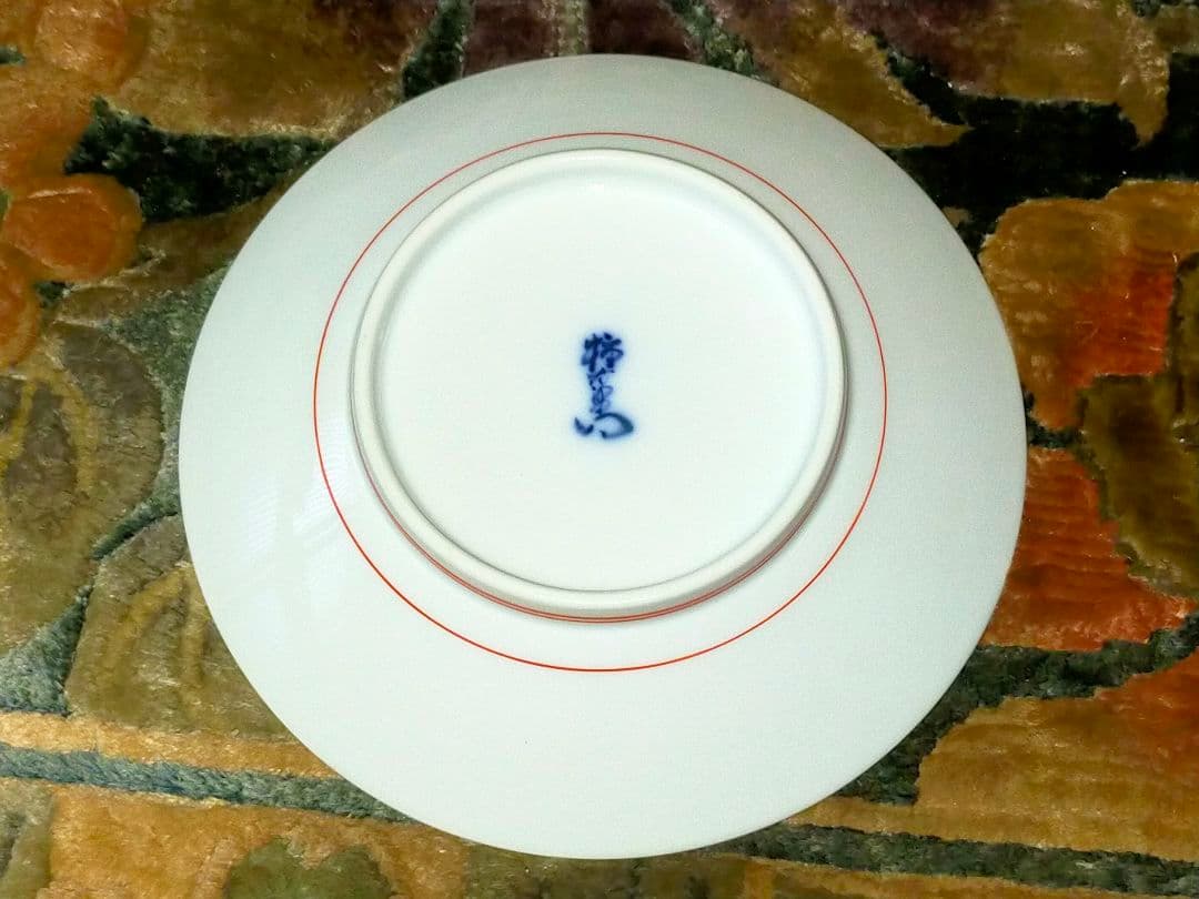 ♥値下げ！♥未使用　人間国宝　十四代　酒井田柿右衛門　灰皿　共箱付き　骨董　古玩