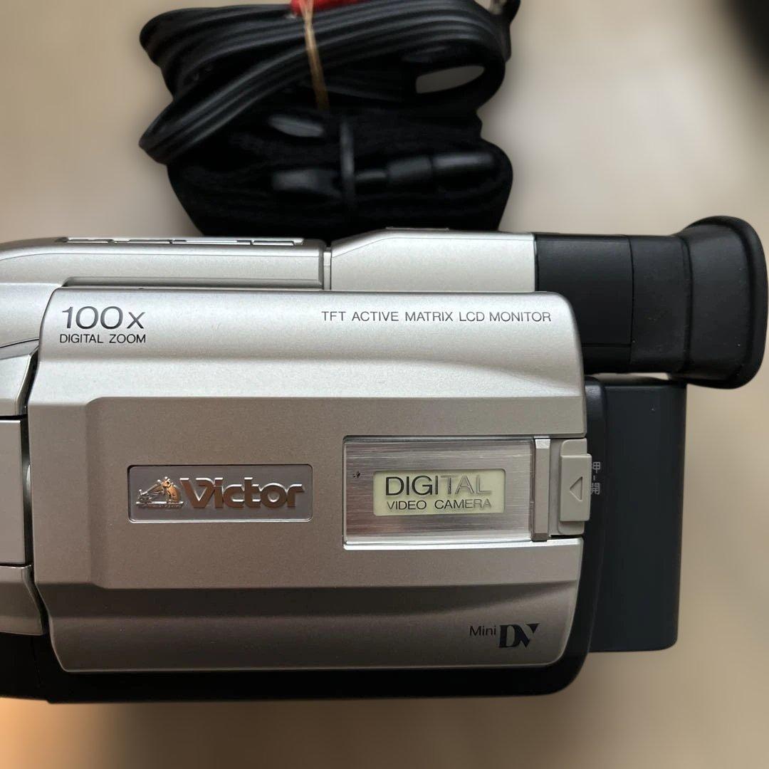 動作確認済 Victorデジタルハンディカム 100x