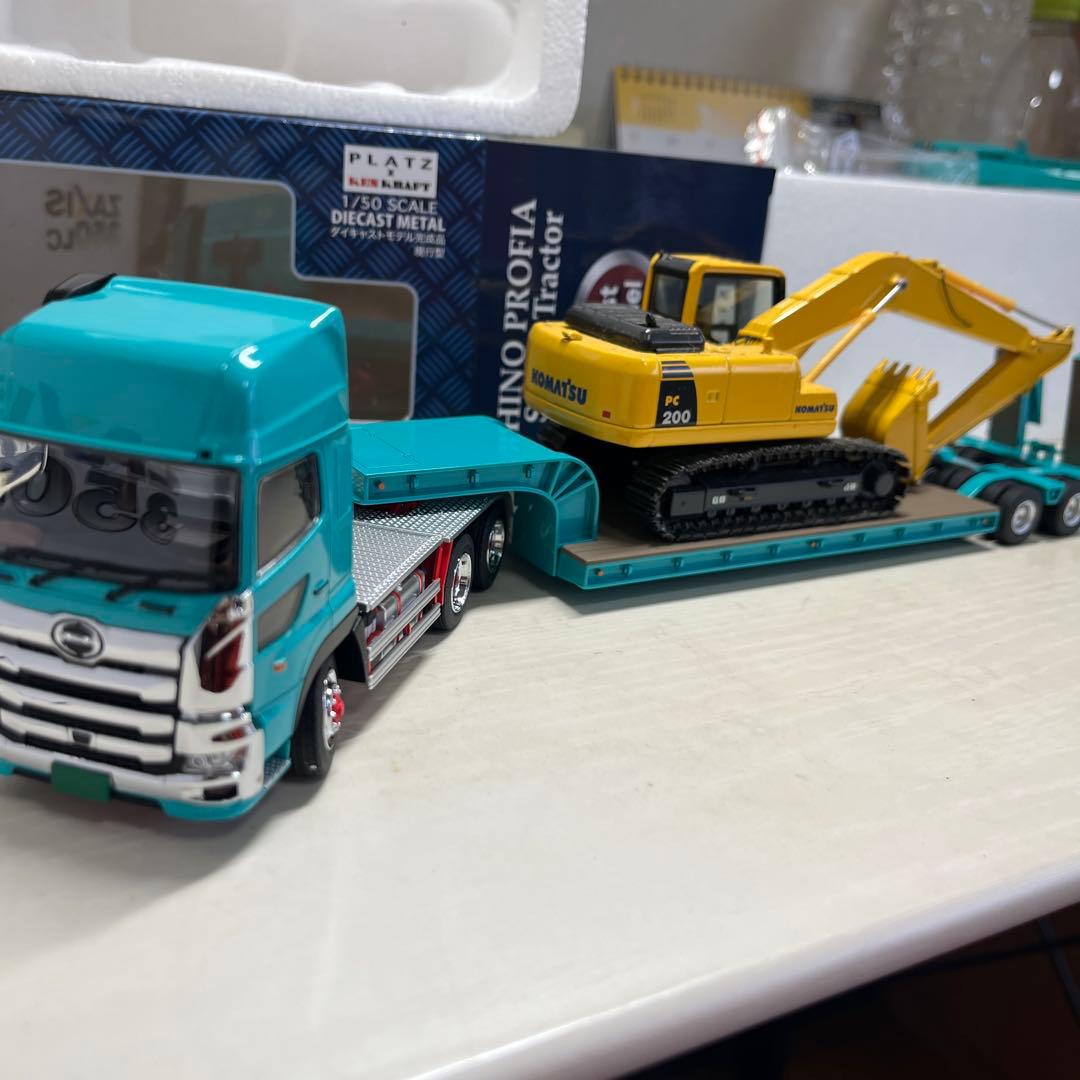 ケンクラフト1/50トレーラーライトグリーン