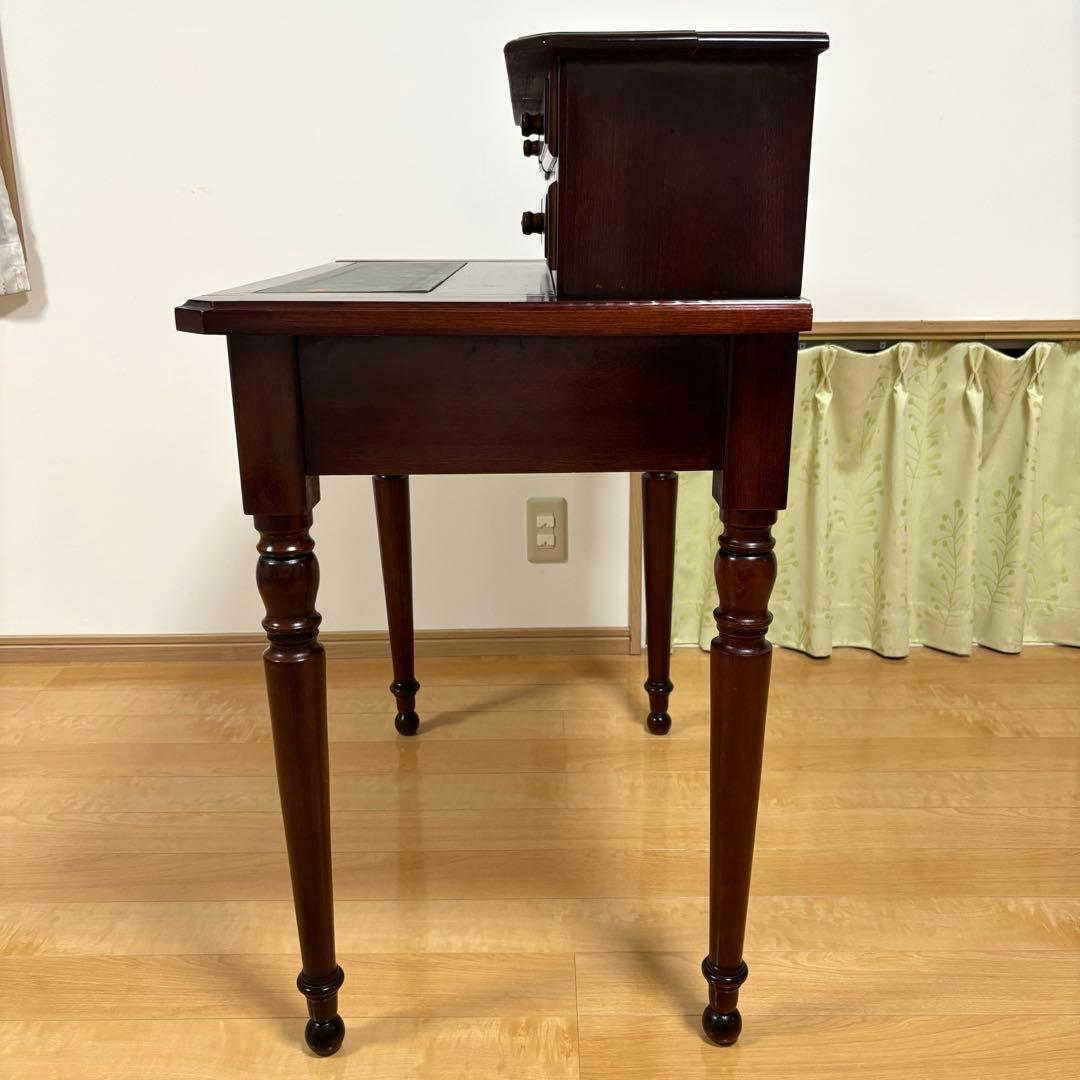 木製 ライディングデスク ビンテージ 天然木 学習机事務机 アンティーク