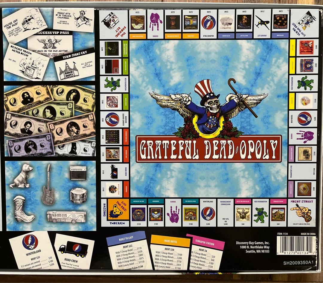 GREATFUL DEAD：monopoly (モノポリー /ボードゲーム)
