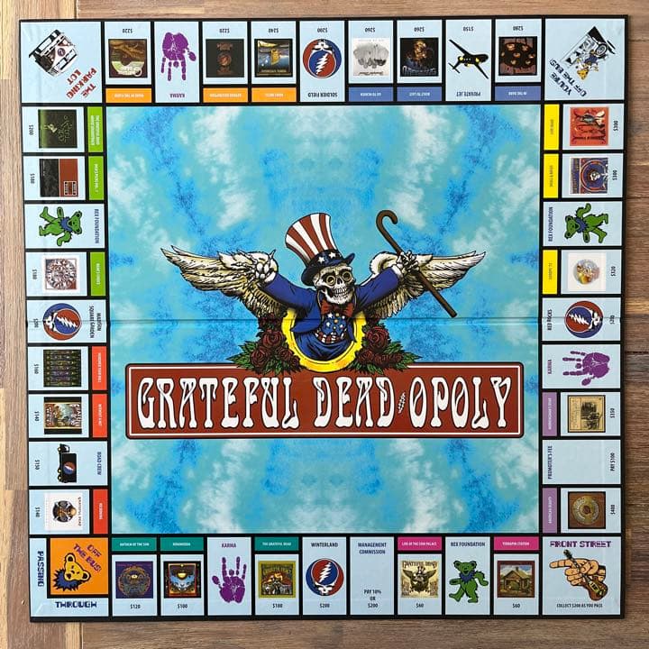 GREATFUL DEAD：monopoly (モノポリー /ボードゲーム)