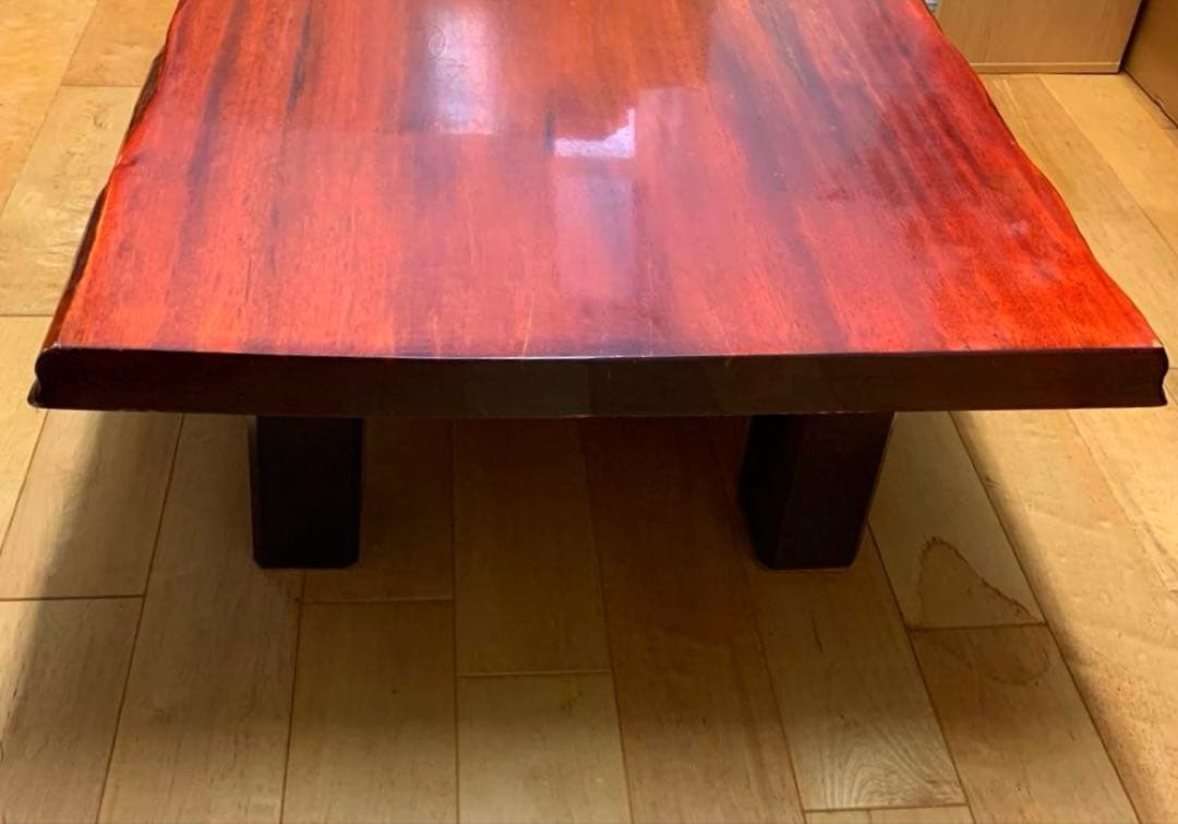 一枚板　座卓　昭和レトロ