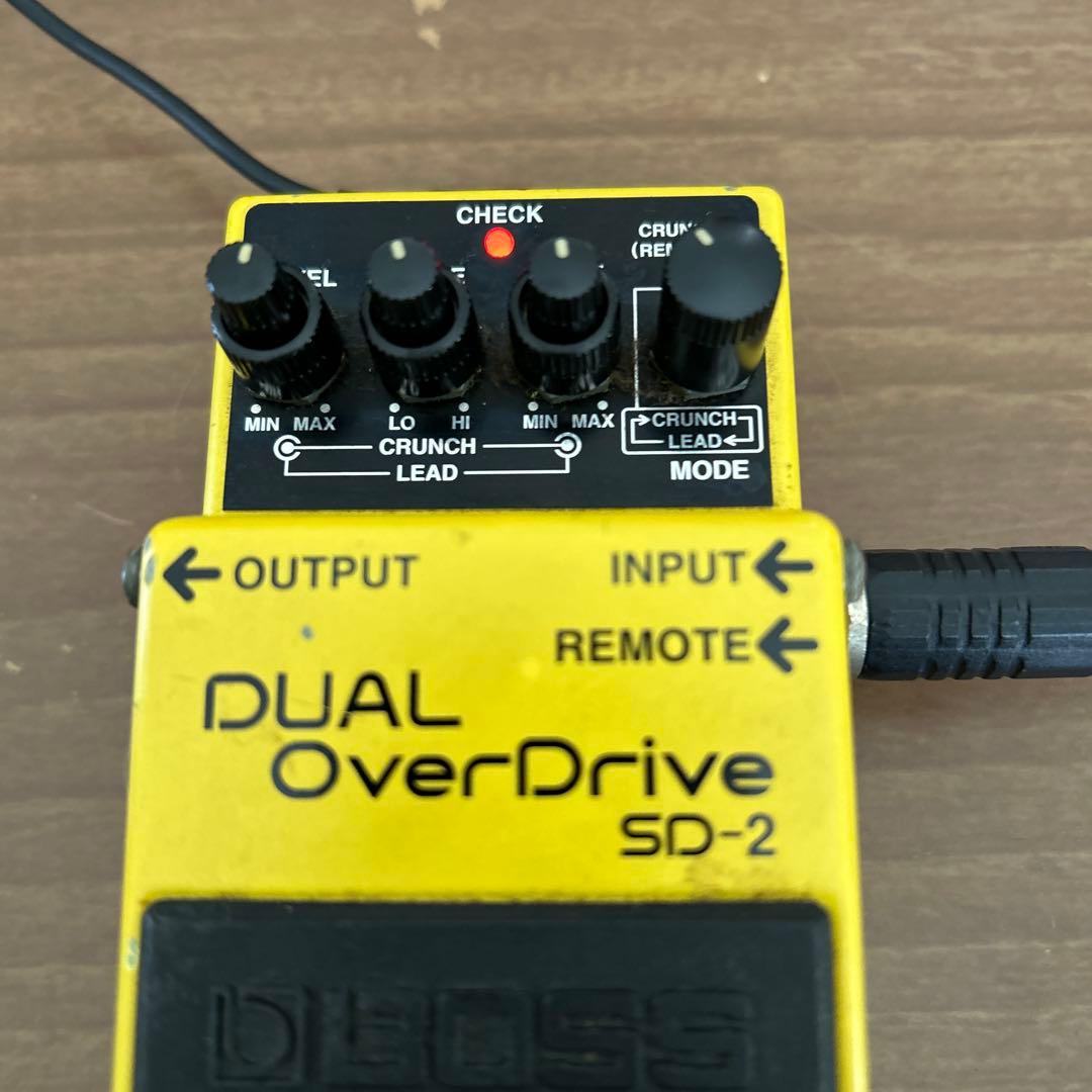 エフェクター BOSS SD-2 デュアル オーバードライブ