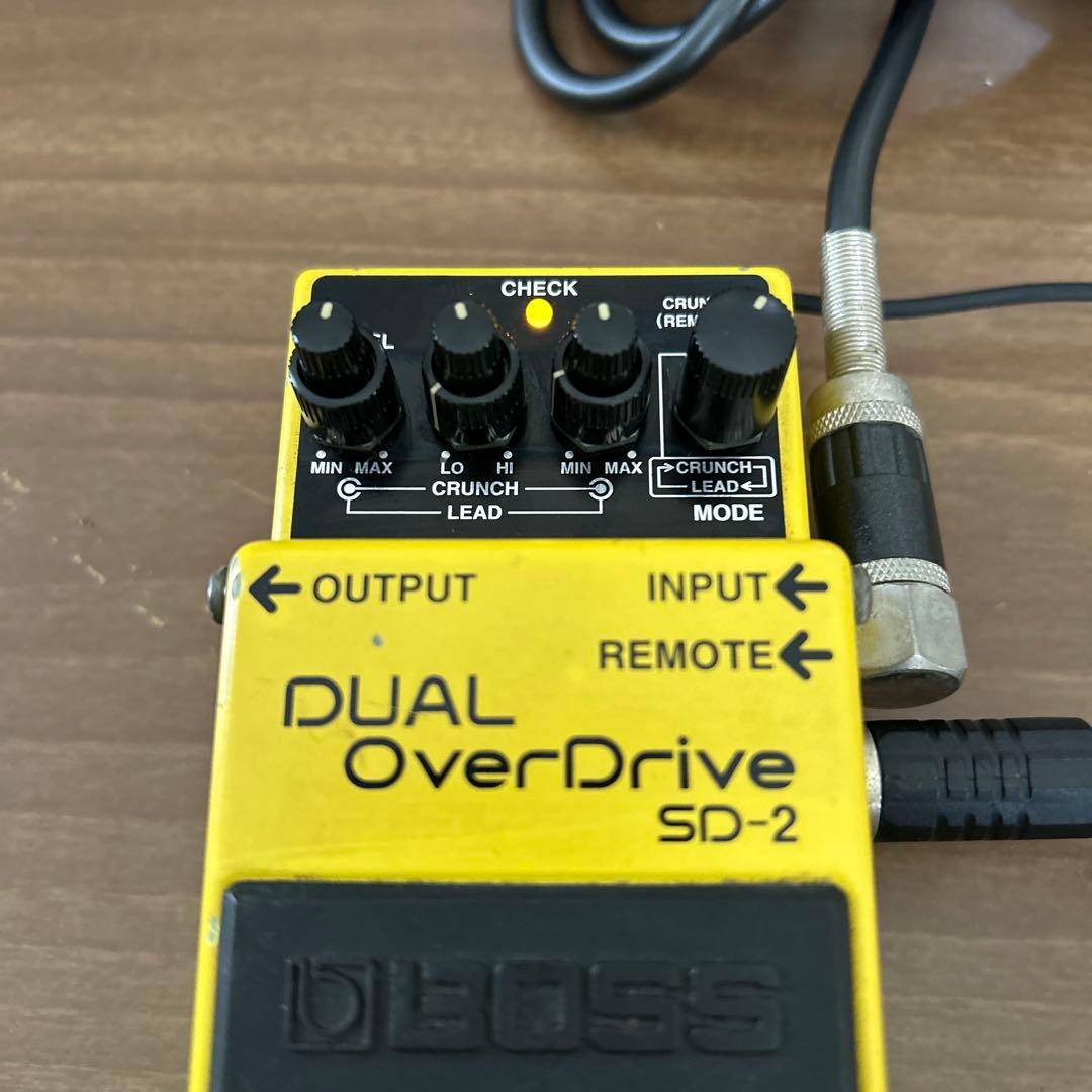 エフェクター BOSS SD-2 デュアル オーバードライブ