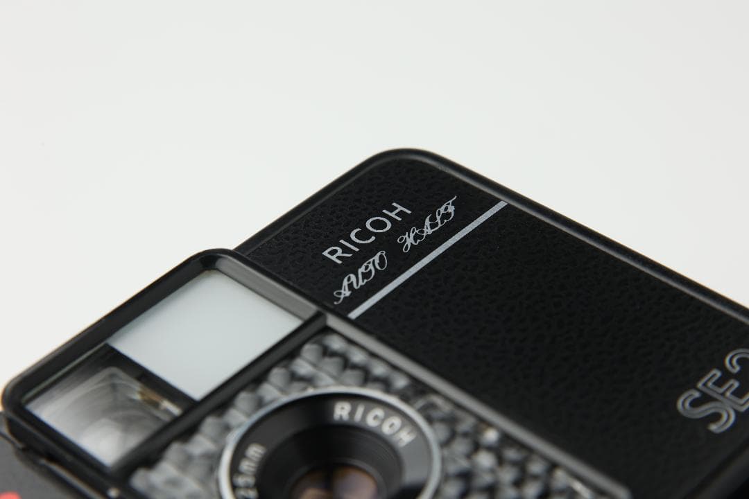 【最終モデル動作品】リコー オートハーフ SE2 黒仕上げ ケース付