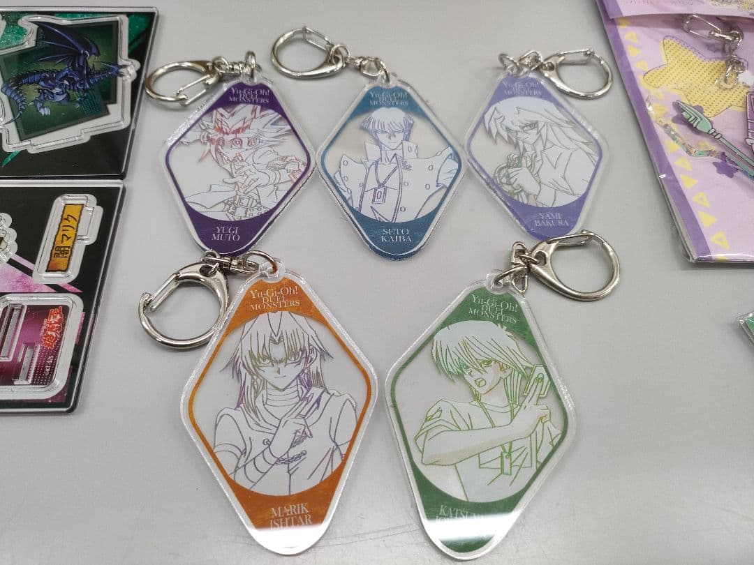 遊戯王 アクスタ　キーホルダー　缶バッジ　まとめ売り