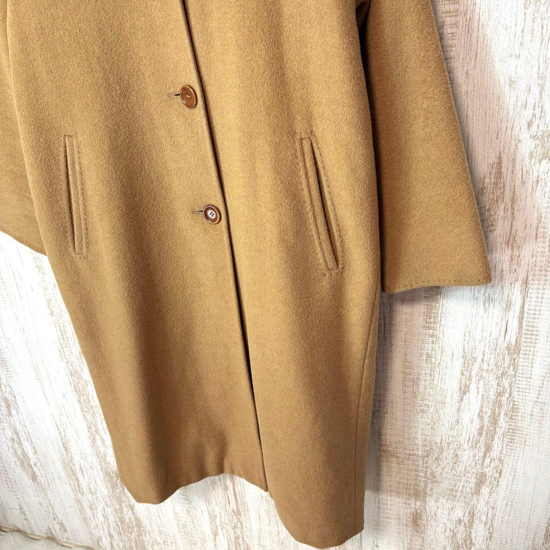 MaxMara マックスマーラ 白タグ キャメルヘアー ロング チェスターコート