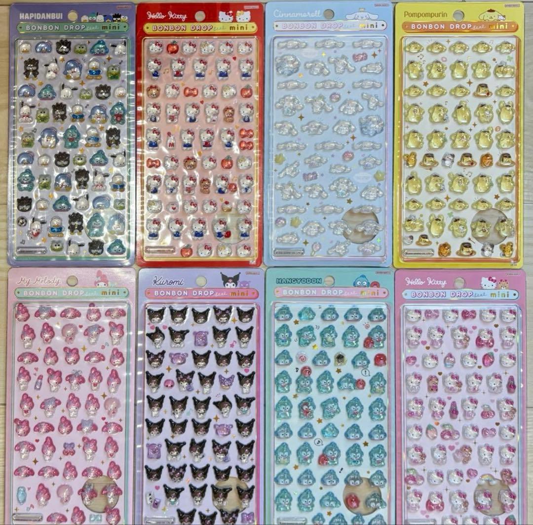 正規品　サンリオ　ボンボンドロップ　ミニ　８種類　コンプリート　セット
