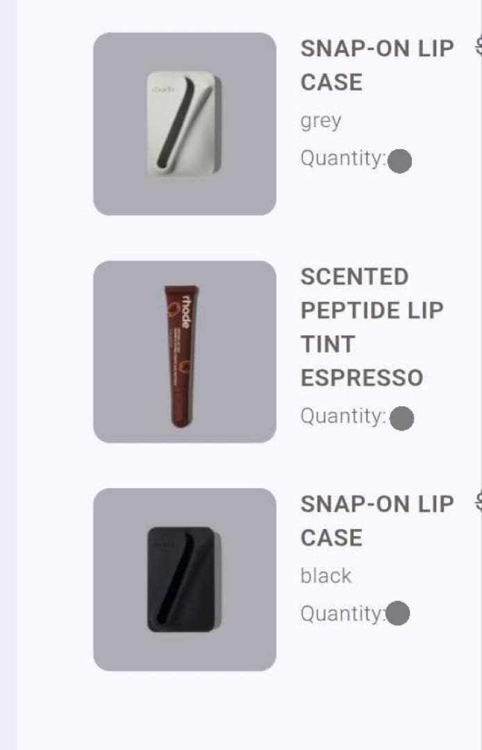 iPhoneアクセサリー rhode snap-on lip case BLACK