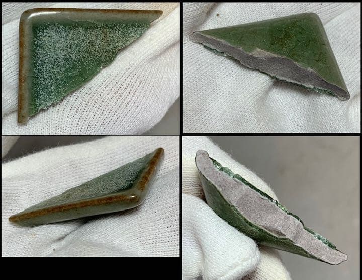 中国 足付四方盤　f2220720