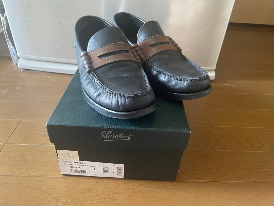 10匣別注　Paraboot CORAUX/MARINE 8