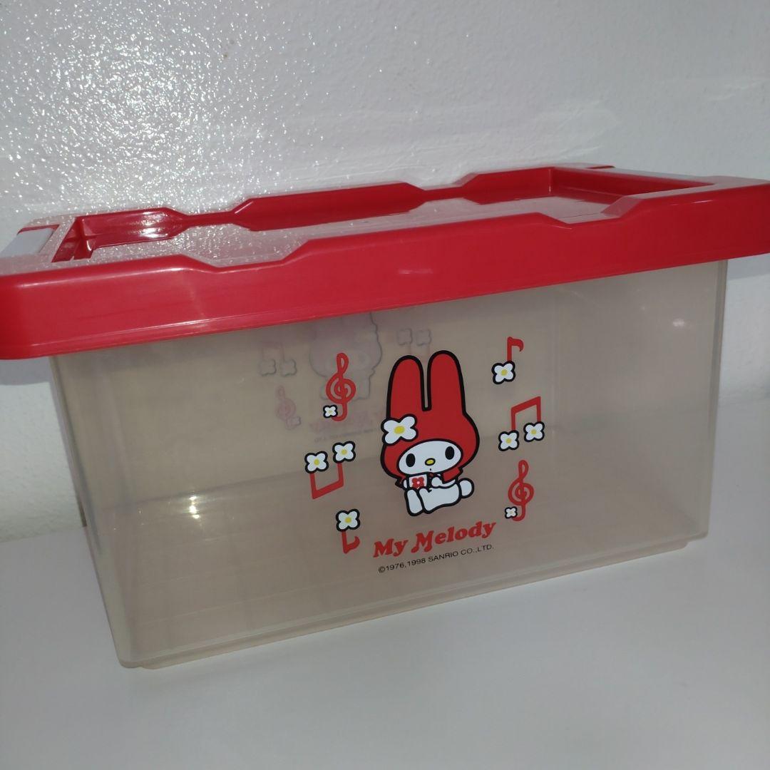 マイメロ コンテナボックス S 収納ボックス 収納ケース レトロ 1998 レア