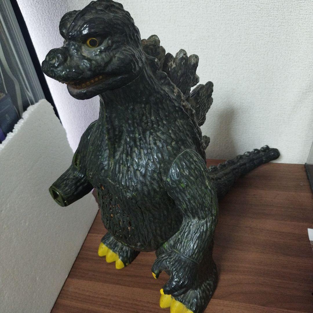 ポピー　ジャンボマシンダー　ジャンボザウルス　ゴジラ　当時物　ジャンク　ソフビ