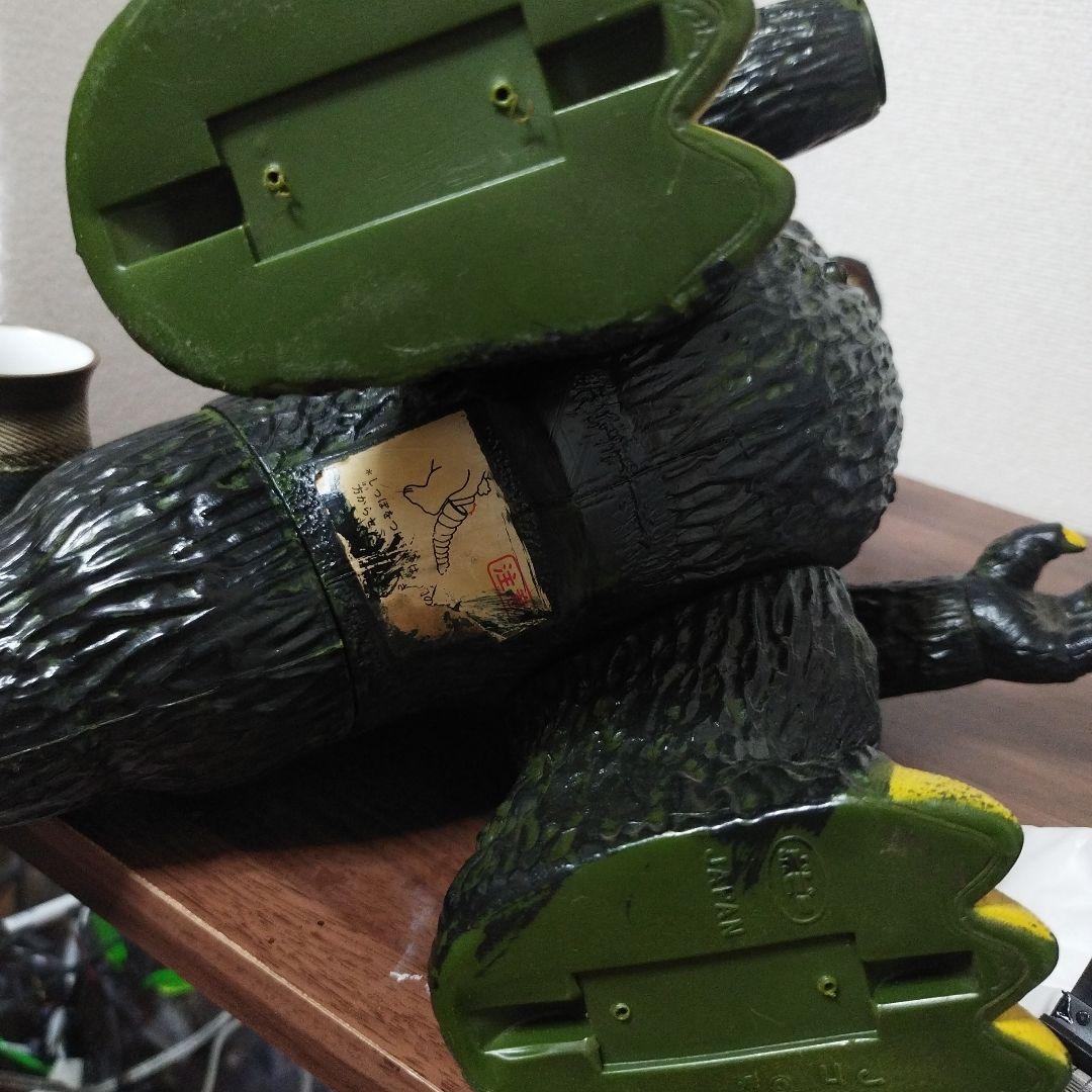 ポピー　ジャンボマシンダー　ジャンボザウルス　ゴジラ　当時物　ジャンク　ソフビ