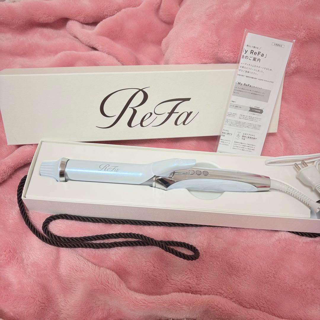 ReFa カールヘアアイロンプロ ホワイト 32mm