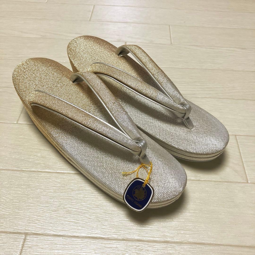 《未使用・箱付き》東京胡蝶　草履バッグセット　日本製