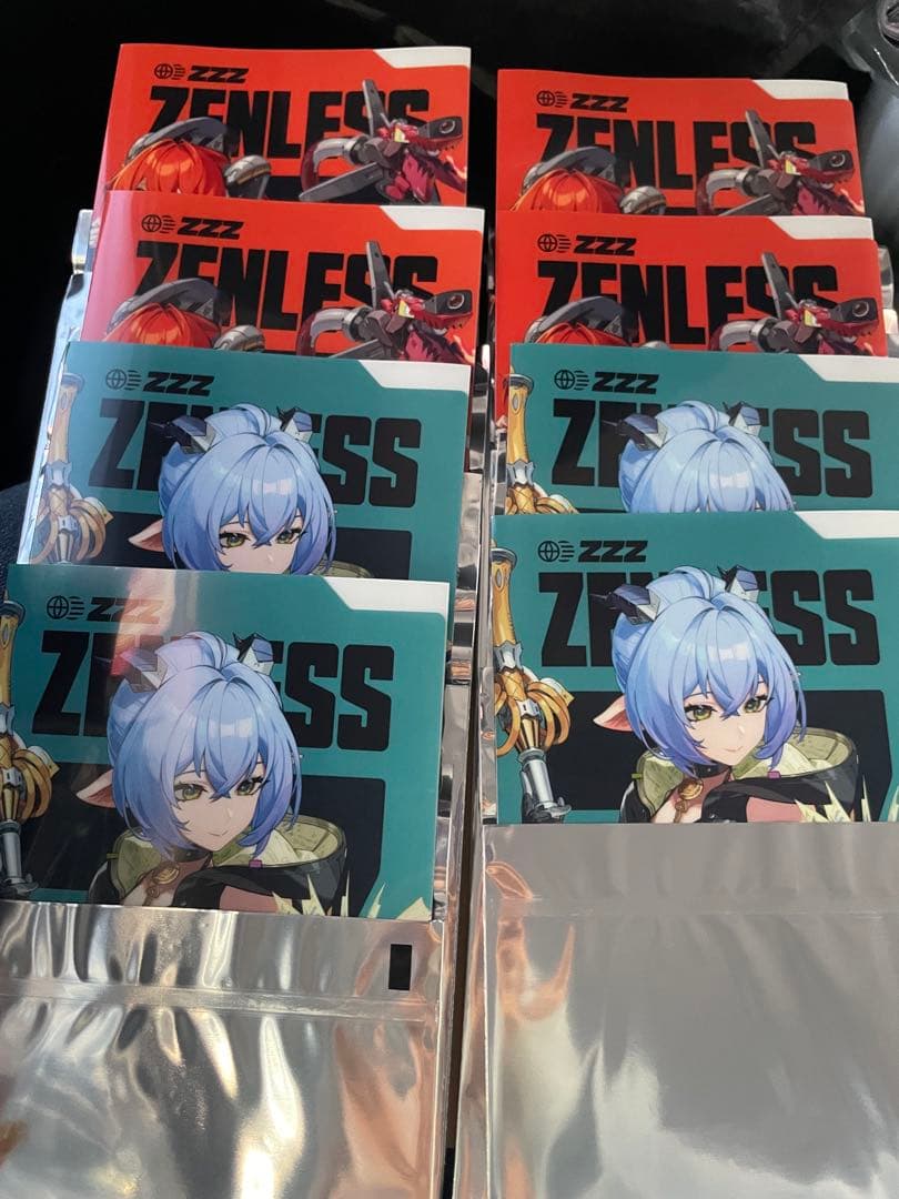 GIGO限定 ゼンレスゾーンゼロ オリジナルチケットファイル 非売品