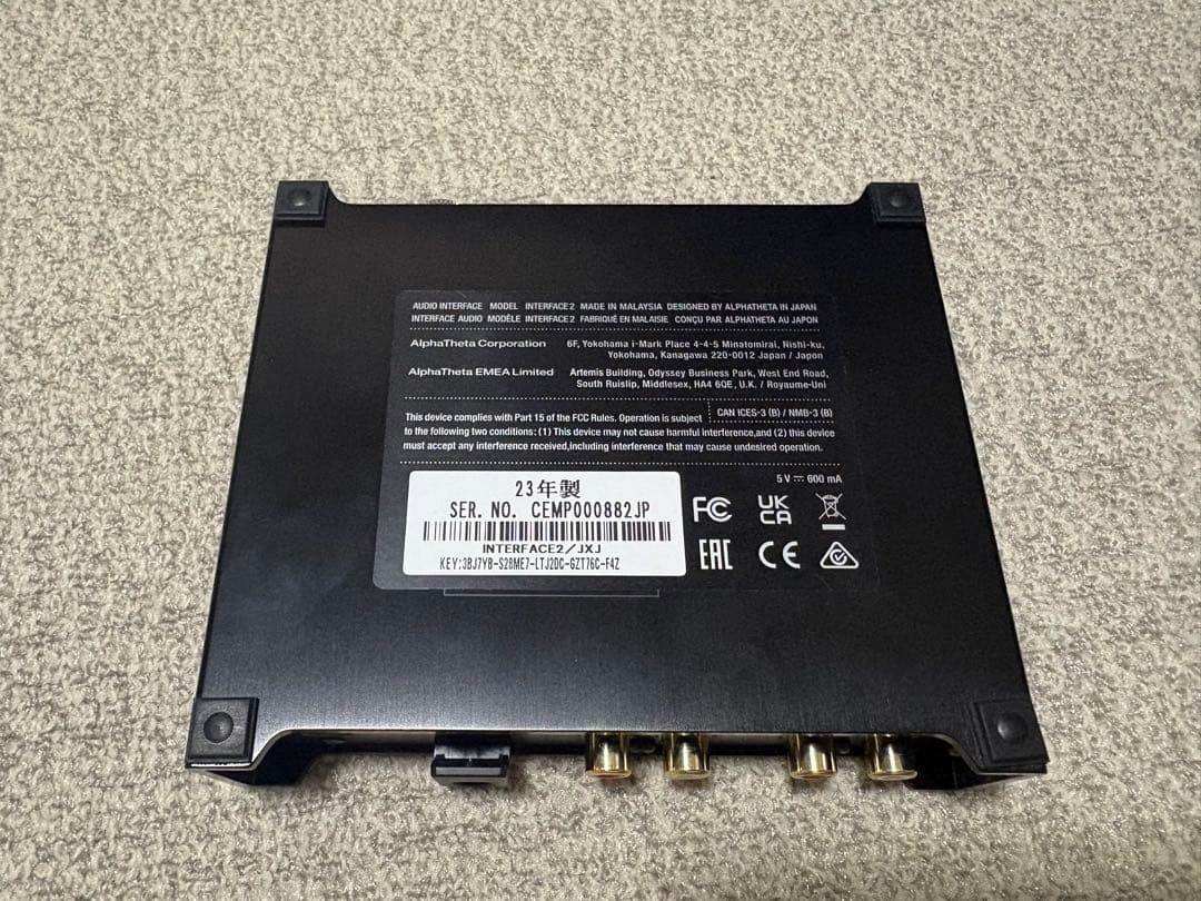 【美品】Pioneer DJ interface2 自宅使用のみ 23年製