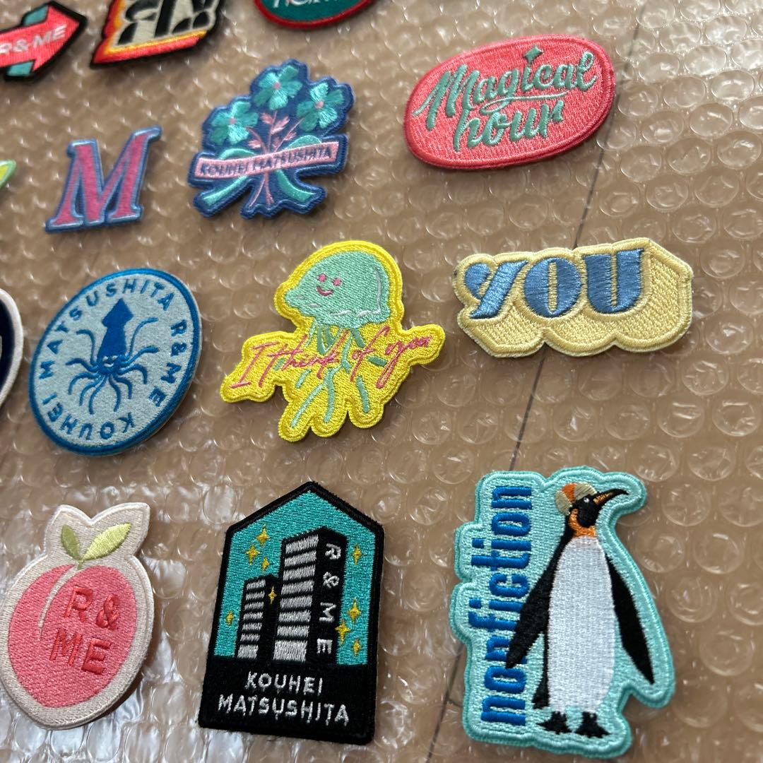 【即購入ok!!】松下洸平 ワッペンステッカー20種コンプリートセット