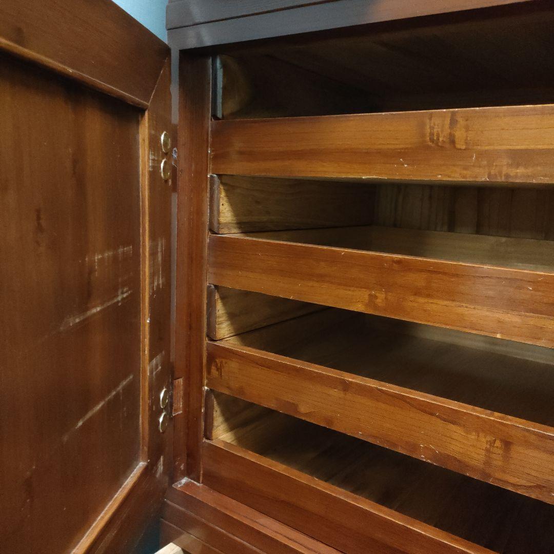 昭和レトロ ヴィンテージ和箪笥 時代家具 鍵2本付き