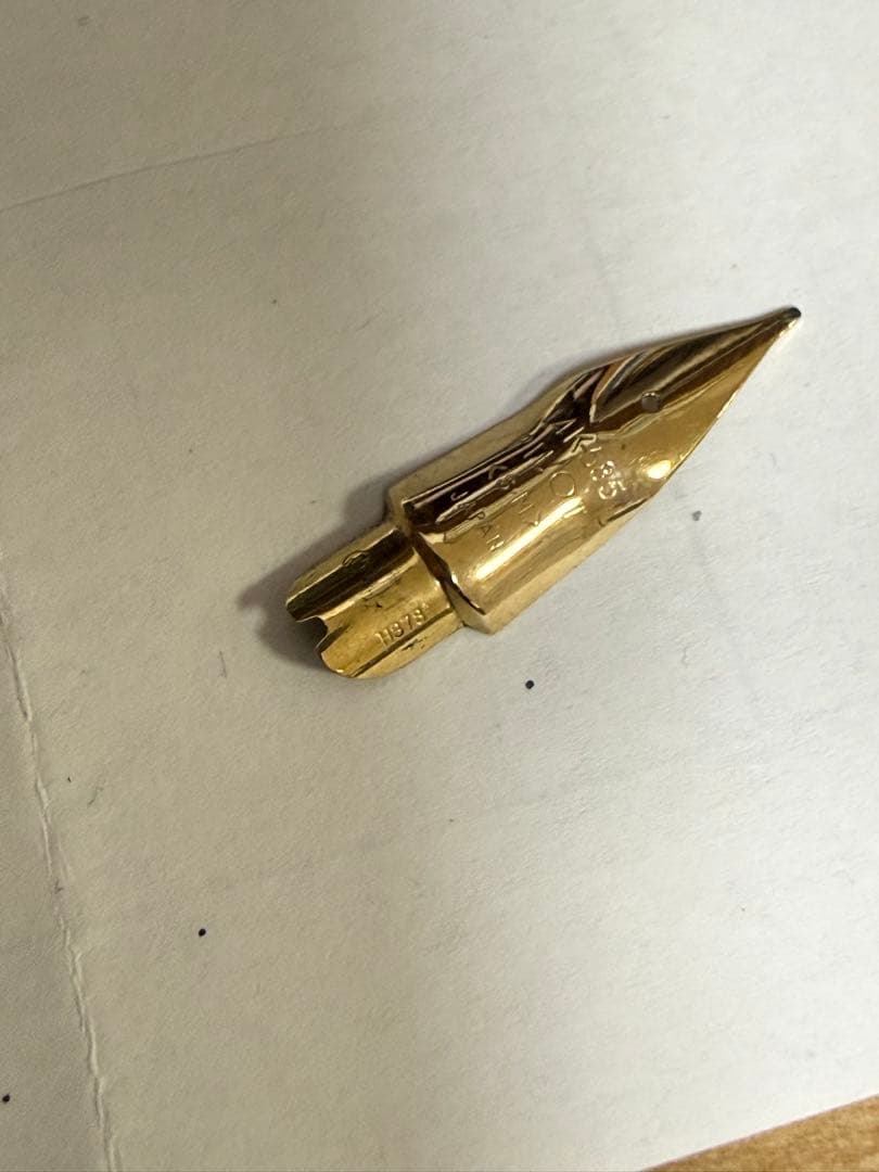 Pilot 万年筆 ELABO 14K SF 初期型 1978