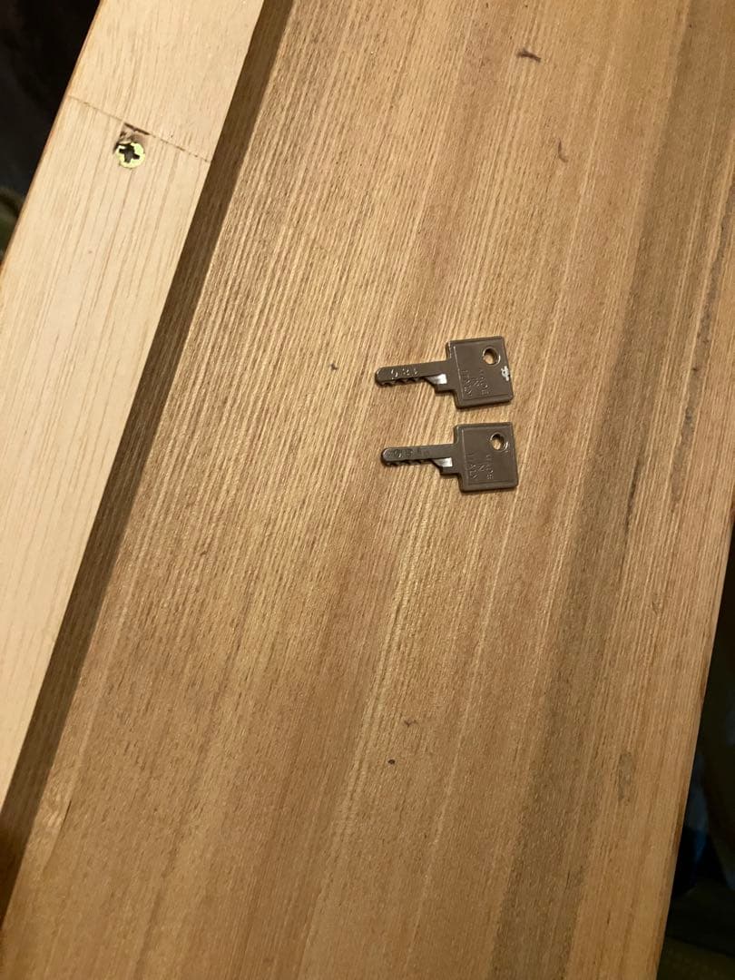 【引き取り限定】 ウッド×ガラス製ディスプレイ　ショーケース 店舗用