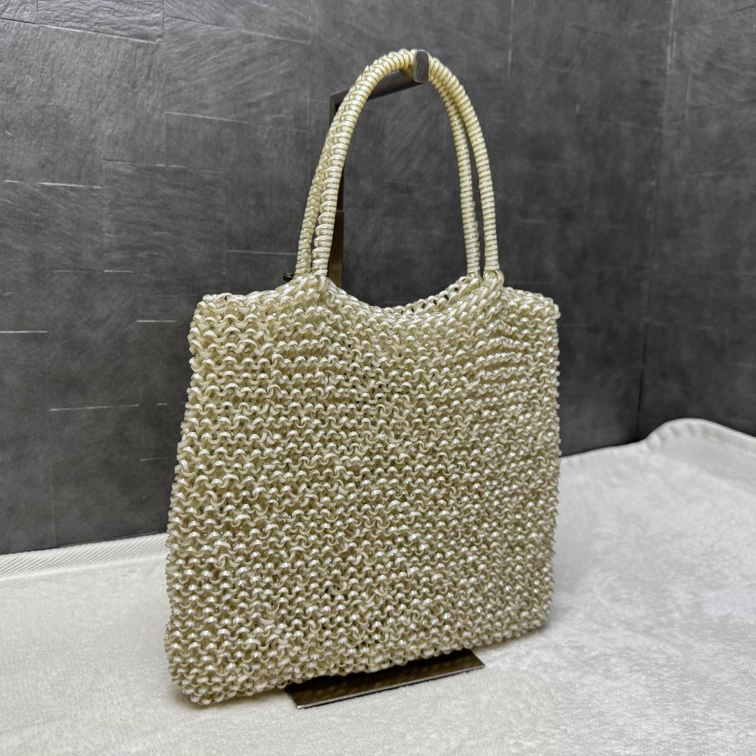 極美品☆ANTEPRIMA ワイヤーバッグ パーティバッグ ミニ トートバッグ