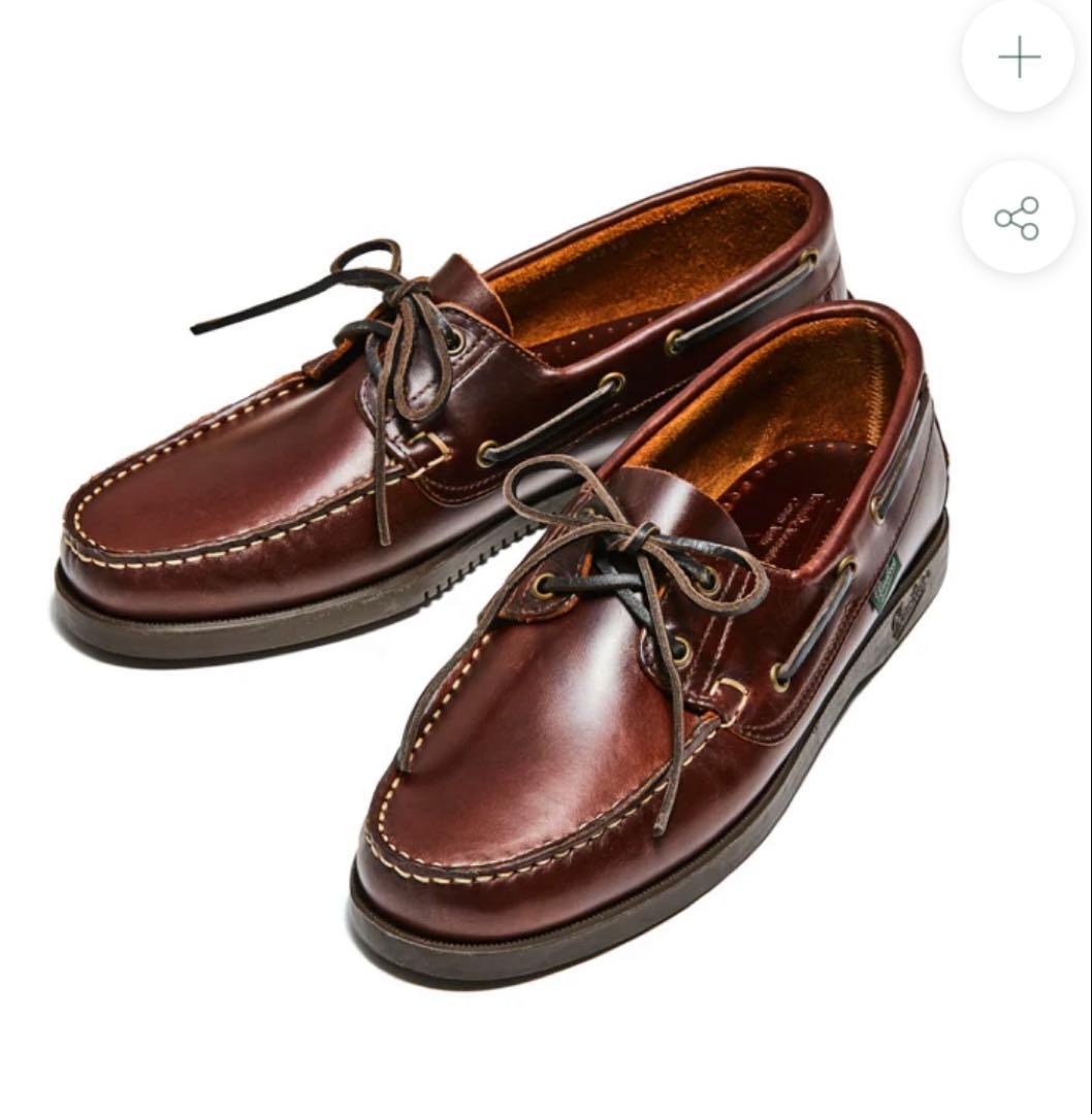 【年始限定】Paraboot 26.5cm相当　デッキシューズ UK6.5