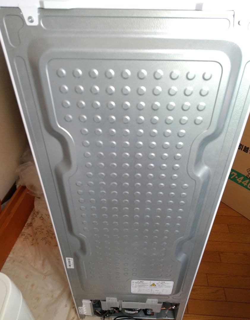 未使用に近い　2025年製 ホワイト冷蔵庫 2ドア　ヤマダ電気保証5年あり