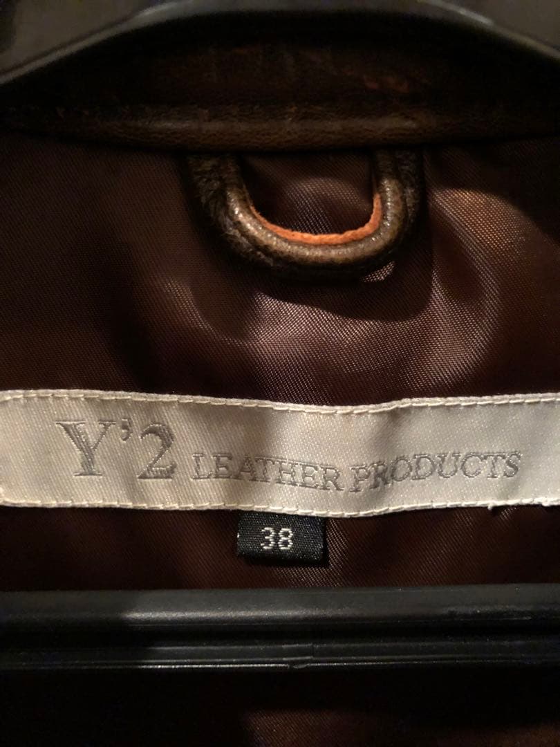 Y’2 LEATHER ワイツーレザー レザーシングルライダースジャケット