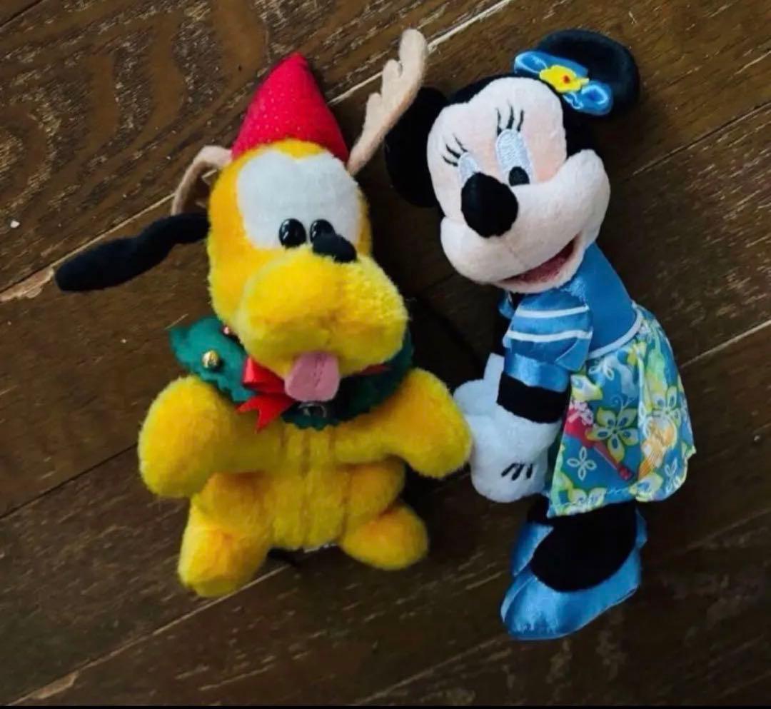 ディズニーランド・ディズニーシーミッキー・ミニー・プルート他　ぬいば47体