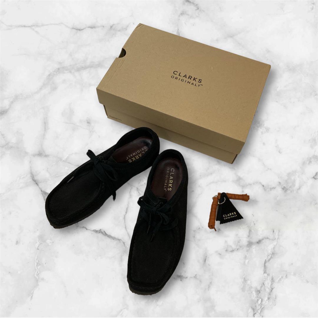 Clarks クラークス ワラビーシューズ ブラック 26.5cm