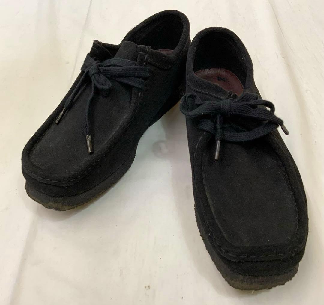 Clarks クラークス ワラビーシューズ ブラック 26.5cm