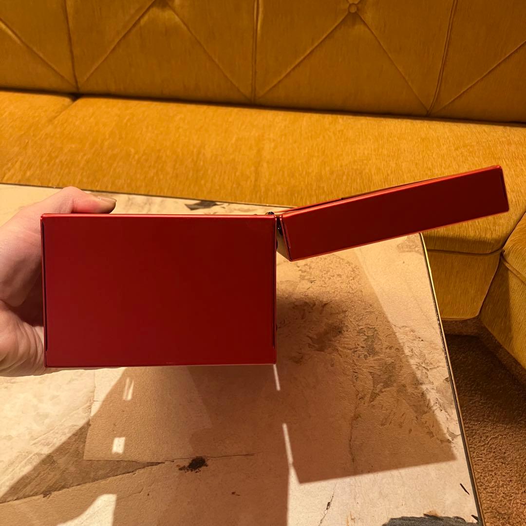 空箱　4セット　ソウメイレッド　Soumei 収納ボックス