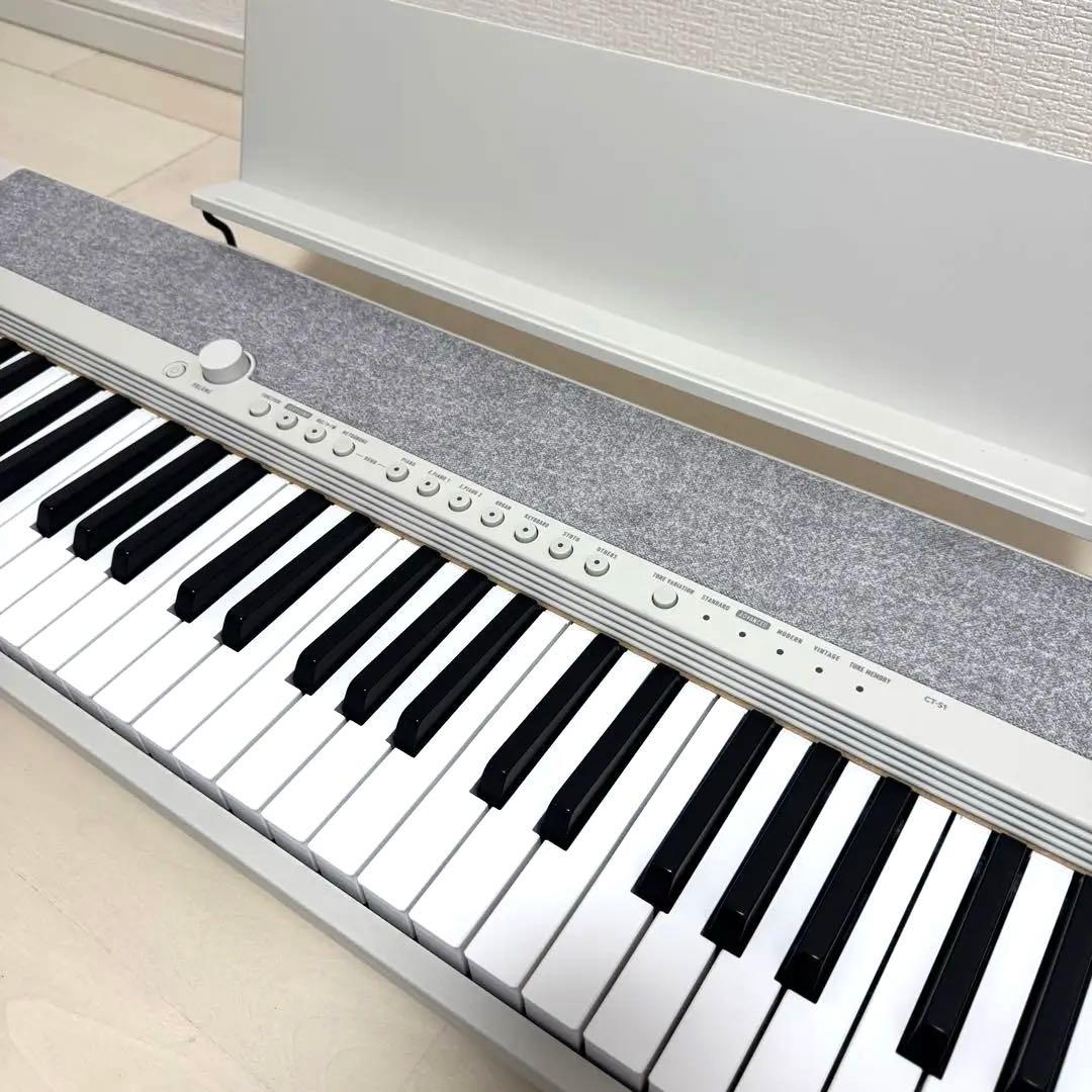 CasioTone 61鍵 カシオトーン CTS1WE キーボード