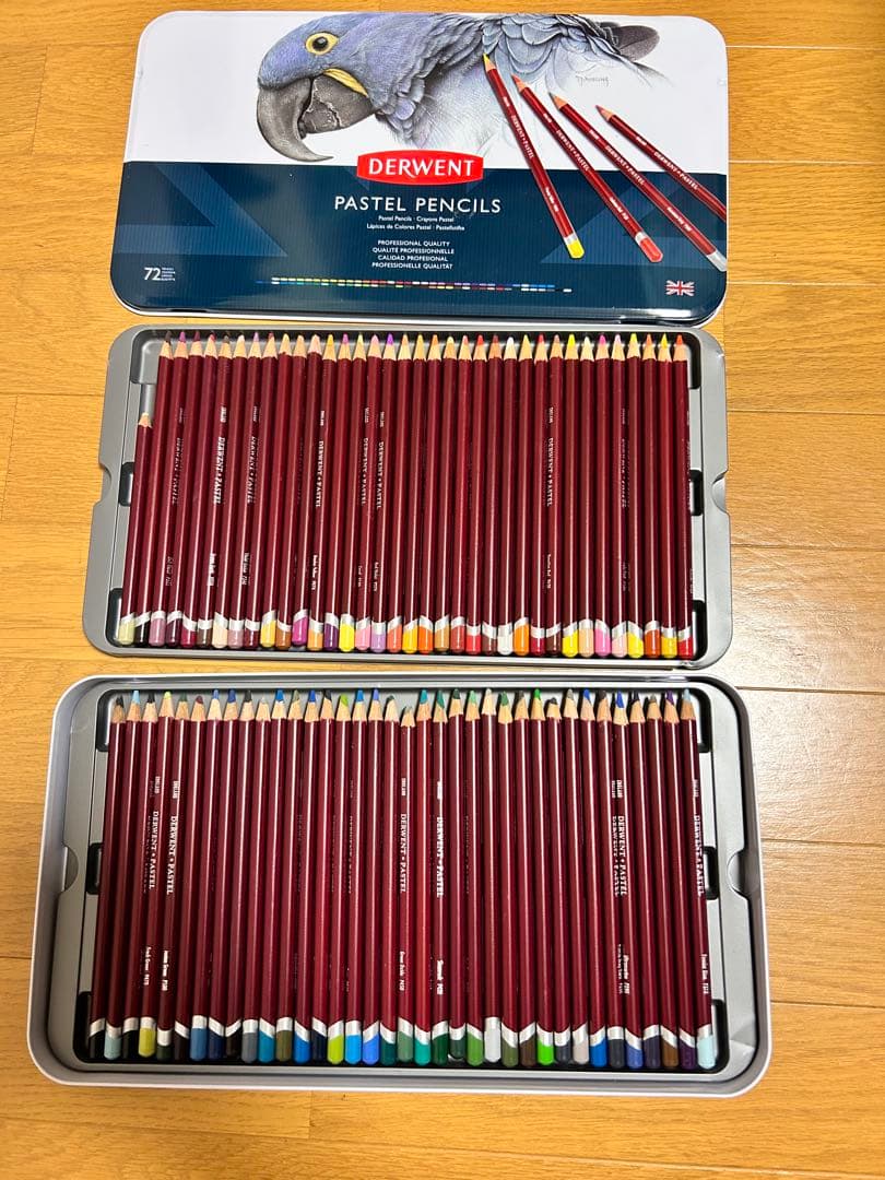 パステル鉛筆 132本